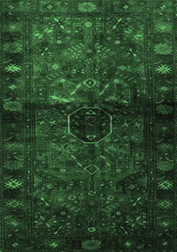 Persian Emerald Green Traditional Rug, tr3089emgrn