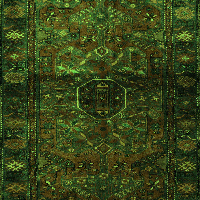 Persian Green Traditional Rug, tr3089grn