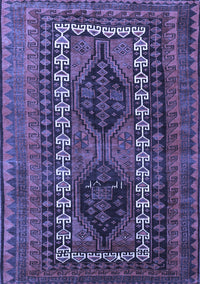 Persian Blue Traditional Rug, tr308blu