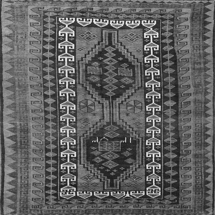 Serging Thickness of Persian Gray Traditional Rug, tr308gry