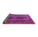 Sideview of Persian Purple Traditional Rug, tr308pur