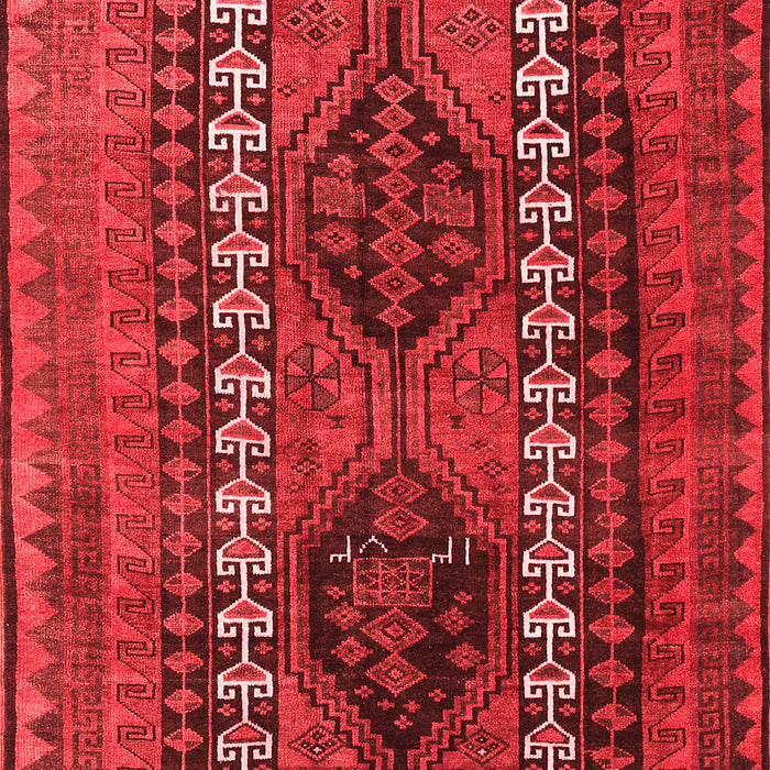 Machine Washable Persian Red Traditional Rug, wshtr308red