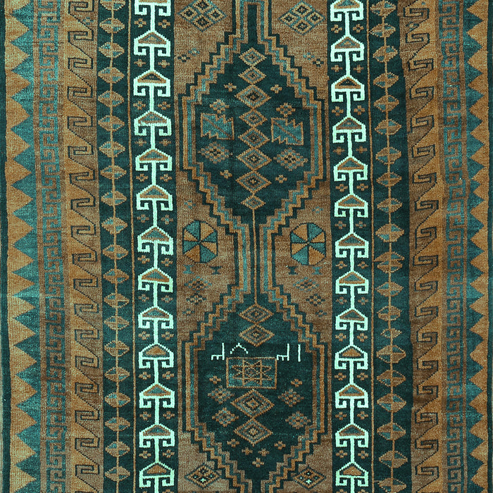 Persian Turquoise Traditional Rug, tr308turq