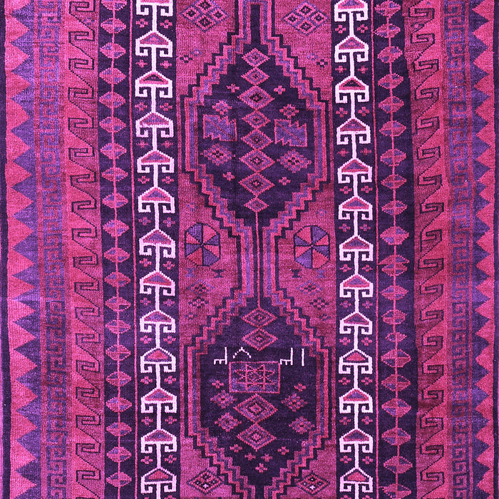 Machine Washable Persian Purple Traditional Area Rugs, wshtr308pur