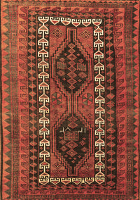 Persian Brown Traditional Rug, tr308brn