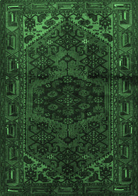 Persian Emerald Green Traditional Rug, tr3090emgrn