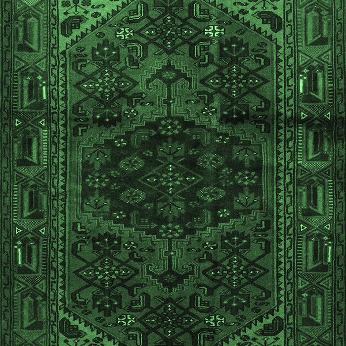 Persian Emerald Green Traditional Rug, tr3090emgrn