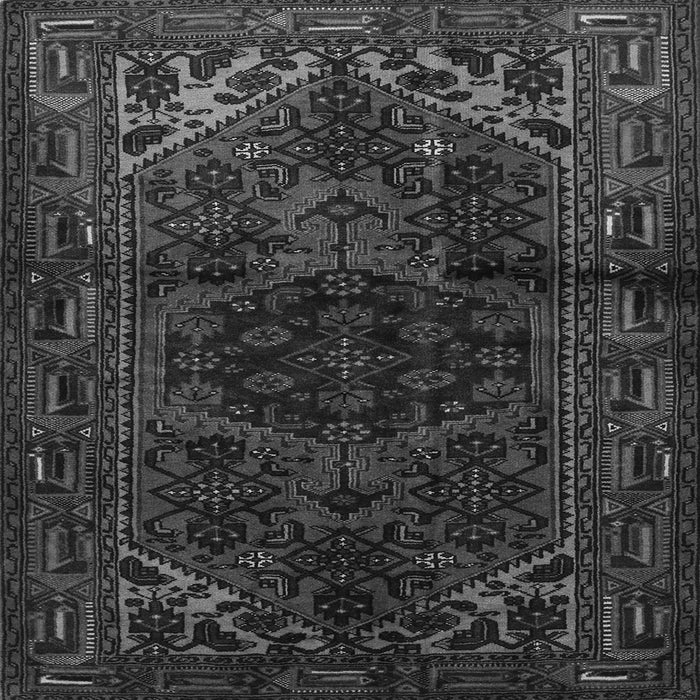 Serging Thickness of Persian Gray Traditional Rug, tr3090gry