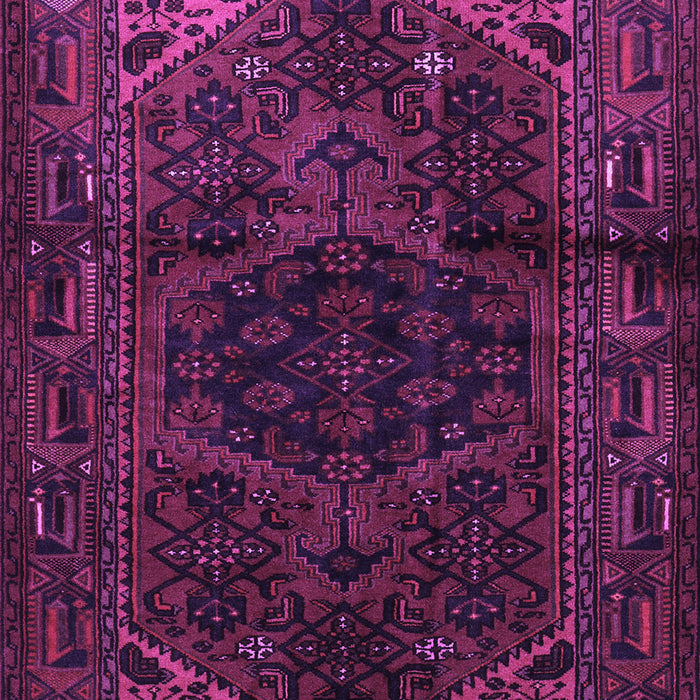 Machine Washable Persian Purple Traditional Area Rugs, wshtr3090pur