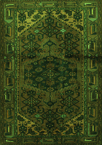 Persian Green Traditional Rug, tr3090grn