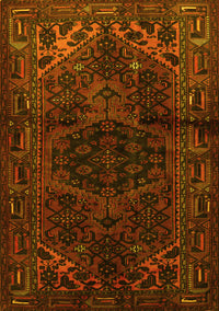 Persian Yellow Traditional Rug, tr3090yw