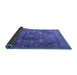 Sideview of Persian Blue Traditional Rug, tr3091blu