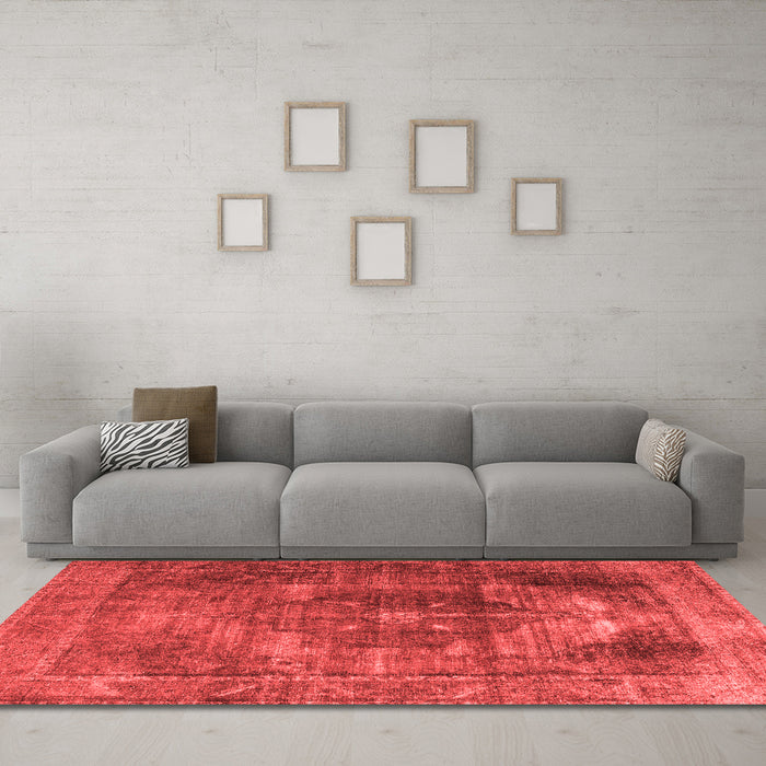 Traditional Red Washable Rugs