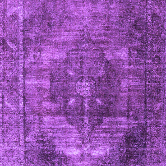 Machine Washable Persian Purple Traditional Area Rugs, wshtr3091pur