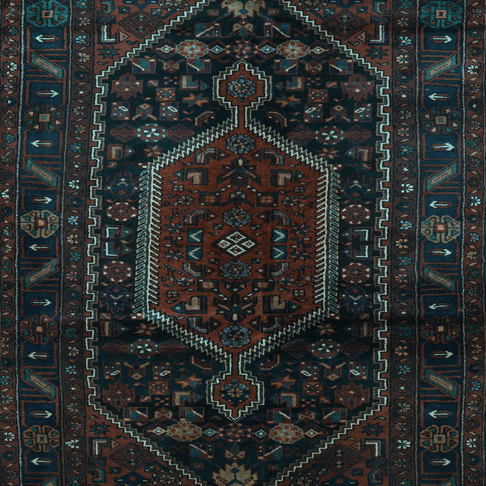 Persian Light Blue Traditional Rug, tr3092lblu