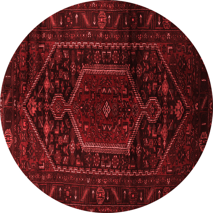 Machine Washable Persian Red Traditional Rug, wshtr3092red