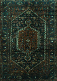 Persian Turquoise Traditional Rug, tr3092turq