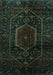 Persian Turquoise Traditional Rug, tr3092turq