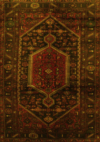Persian Yellow Traditional Rug, tr3092yw