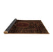 Sideview of Persian Brown Traditional Rug, tr3092brn