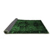 Sideview of Persian Emerald Green Traditional Rug, tr3093emgrn