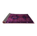 Sideview of Persian Purple Traditional Rug, tr3093pur