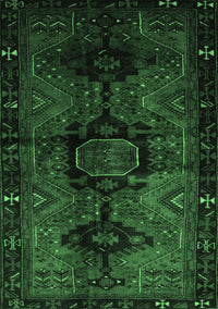 Persian Emerald Green Traditional Rug, tr3093emgrn