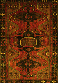 Persian Yellow Traditional Rug, tr3093yw