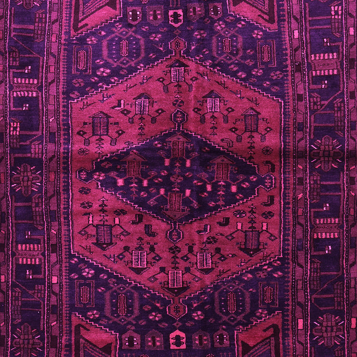 Machine Washable Persian Pink Traditional Rug, wshtr3094pnk