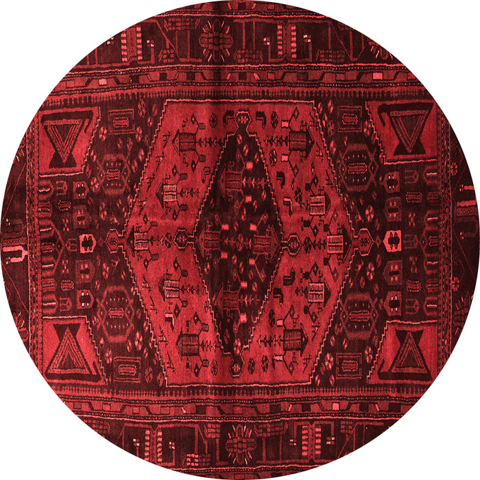 Machine Washable Persian Red Traditional Rug, wshtr3094red