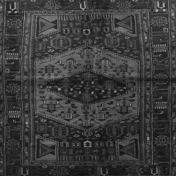 Serging Thickness of Persian Gray Traditional Rug, tr3094gry