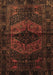 Persian Brown Traditional Rug, tr3094brn