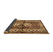 Sideview of Persian Brown Traditional Rug, tr3095brn