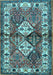 Persian Light Blue Traditional Rug, tr3095lblu