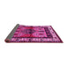 Sideview of Persian Pink Traditional Rug, tr3097pnk