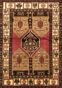 Persian Brown Traditional Rug, tr3097brn