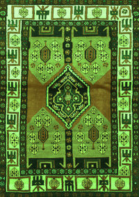 Persian Green Traditional Rug, tr3097grn