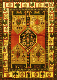 Persian Yellow Traditional Rug, tr3097yw