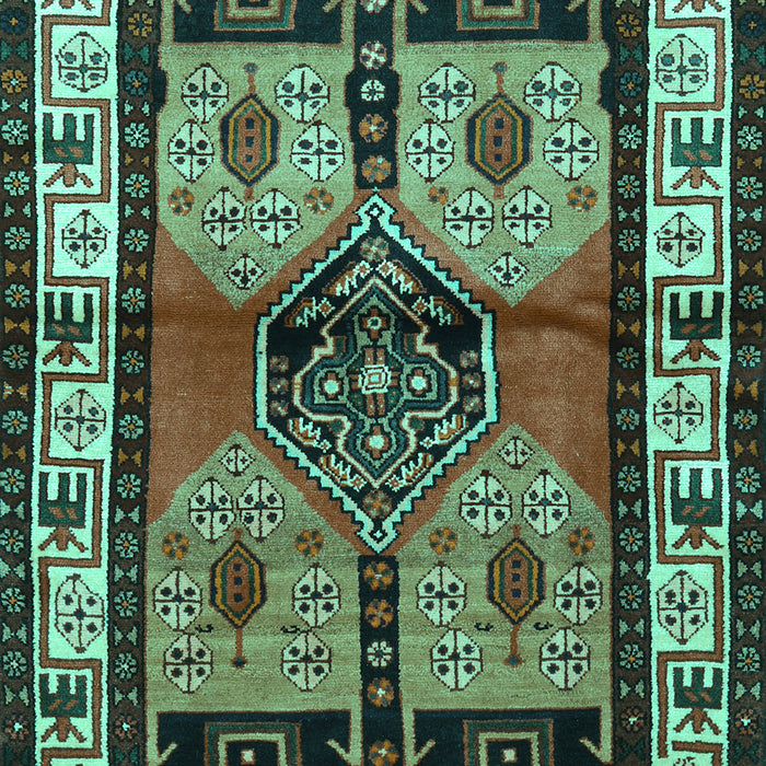 Persian Turquoise Traditional Rug, tr3097turq