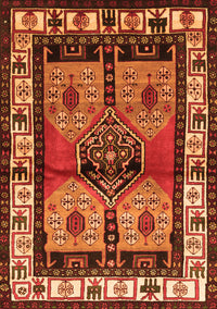 Persian Orange Traditional Rug, tr3097org