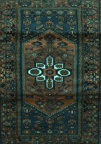 Persian Turquoise Traditional Rug, tr3098turq