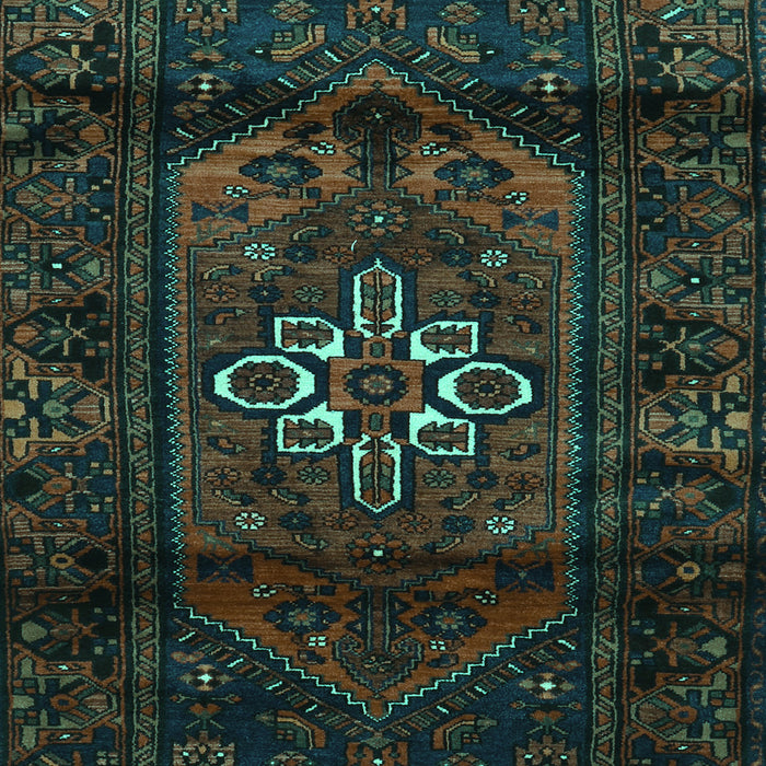 Persian Turquoise Traditional Rug, tr3098turq