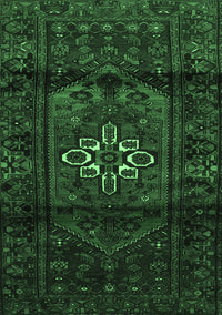 Persian Emerald Green Traditional Rug, tr3098emgrn