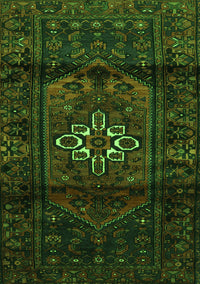 Persian Green Traditional Rug, tr3098grn