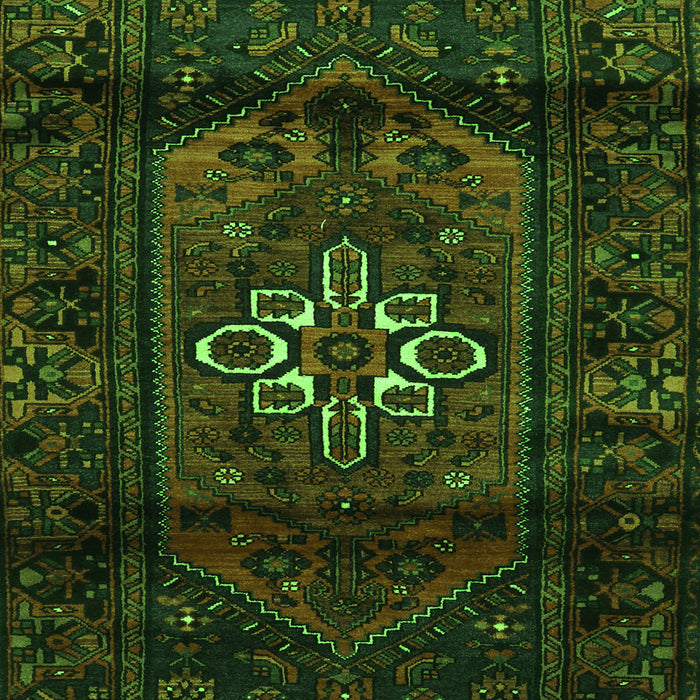 Persian Green Traditional Rug, tr3098grn