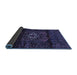 Sideview of Persian Blue Traditional Rug, tr3098blu