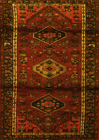 Persian Yellow Traditional Rug, tr3099yw