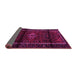 Sideview of Persian Pink Traditional Rug, tr3099pnk