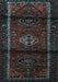 Machine Washable Persian Light Blue Traditional Rug, wshtr3099lblu