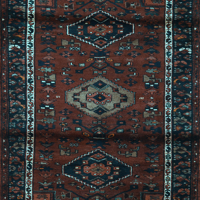 Machine Washable Persian Light Blue Traditional Rug, wshtr3099lblu